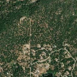 Ahwahnee Estates California High Resolution Satellite Map