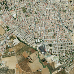 Umbrete map(satellite map)