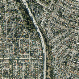 Norman Y. Mineta Highway Mountain View High Resolution Satellite Map