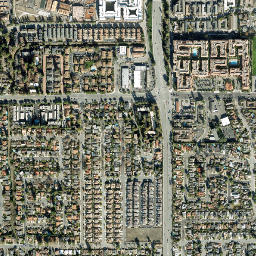 Lawrence California High Resolution Satellite Map
