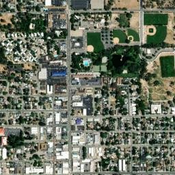 Bishop map(satellite map)