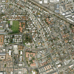 Santa Clara map(satellite map)