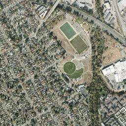 541-549 North 20th Street San Jose CA High Resolution Satellite Map