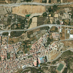 Tíjola map(satellite map)