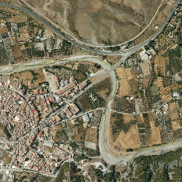 Purchena map(satellite map)
