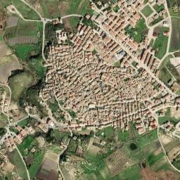 Castrofilippo map(satellite map)