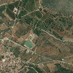 Ágios Andréas map(satellite map)