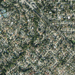 Loyola Corners California High Resolution Satellite Map