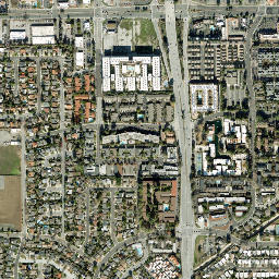 El Camino Real, Santa Clara, CA 95051, USA High Resolution Satellite Map