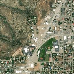 324 W Montezuma Ave Cortez CO High Resolution Satellite Map