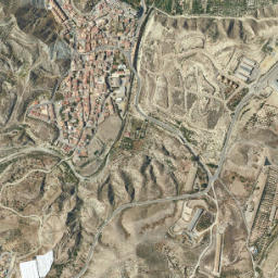 Zurgena map(satellite map)