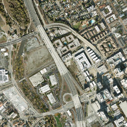 San Jose map(satellite map)