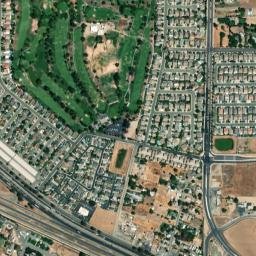 Buhach California High Resolution Satellite Map