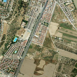 Gelves map(satellite map)