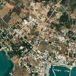 Pórto Chéli map(satellite map)