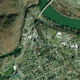 Narrows map(satellite map)
