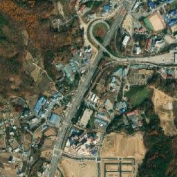 Wonju-si map(satellite map)