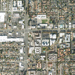 Cupertino map(satellite map)