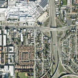 355 Santana Row, San Jose, CA 95128, USA High Resolution Satellite Map