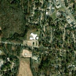 799 Woodbine Place Cape Girardeau MO High Resolution Satellite Map