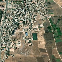 Yavuzeli map(satellite map)