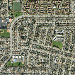 4952-5012 Mitty Avenue San Jose CA High Resolution Satellite Map