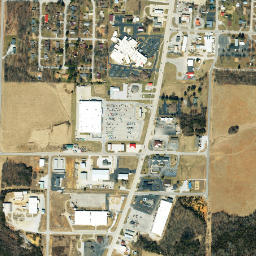 Texas County map(satellite map)