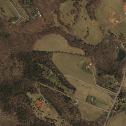 Bedford County map(satellite map)