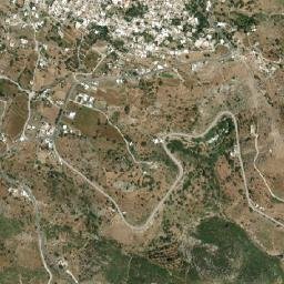 Pátmos map(satellite map)