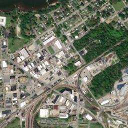 City of Hopewell map(satellite map)