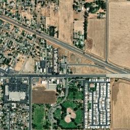 2101-2175 N Parsons Ave, Merced, CA High Resolution Satellite Map