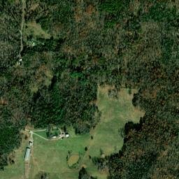 Hart County map(satellite map)