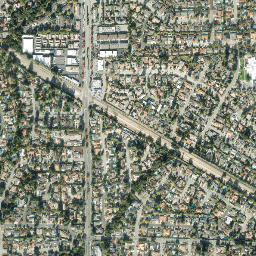 Blue Hills California High Resolution Satellite Map