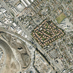 Seven Trees map(satellite map)