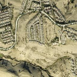 Satellite view of Silver Creek Valley Country Club
