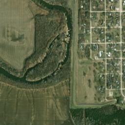Washington St Elk City Kansas High Resolution Satellite Map