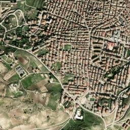 Riesi map(satellite map)