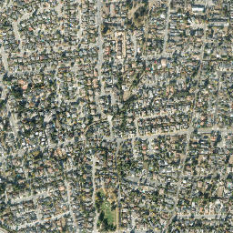 San Tomas California High Resolution Satellite Map