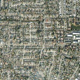 981-999 Vía Ranchero Campbell CA High Resolution Satellite Map