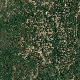 Bass Lake Annex California High Resolution Satellite Map