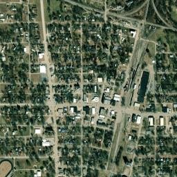 Cherryvale map(satellite map)