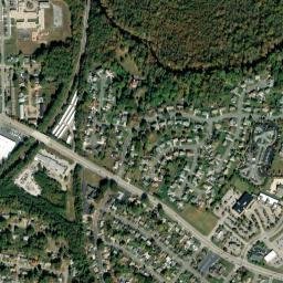 Colonial Heights map(satellite map)