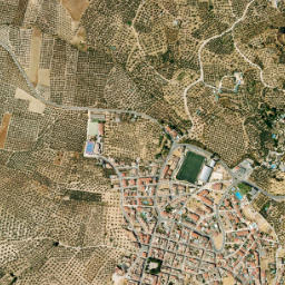 Güevéjar map(satellite map)