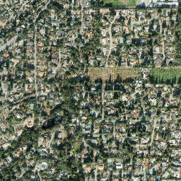 Saratoga map(satellite map)