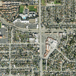 Cambrian Park map(satellite map)