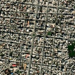 Gonbad Kavus map(satellite map)