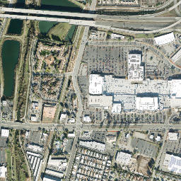 Alamitos California High Resolution Satellite Map