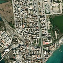 Augusta map(satellite map)