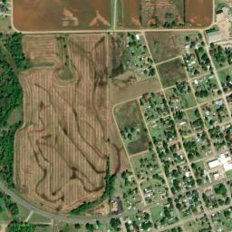 215 N Graphic St, Attica, KS 67009 High Resolution Satellite Map