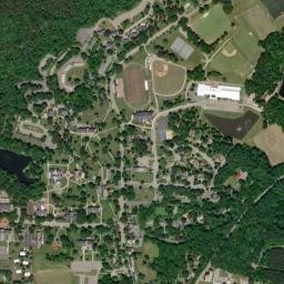 Hampden Sydney map(satellite map)